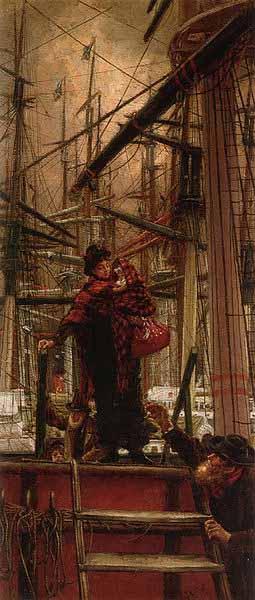 James Tissot Emigrants oil painting picture